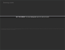 Tablet Screenshot of bonoy.com